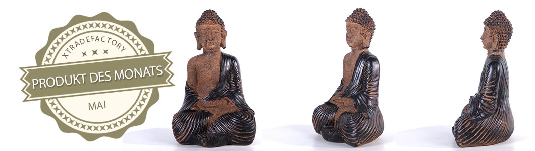 Produkt des Monats Mai Buddha Dekofigur